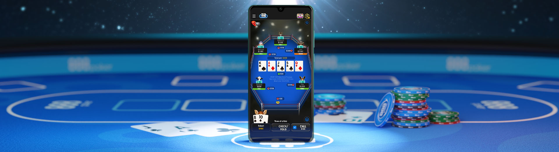 Online poker Webapp